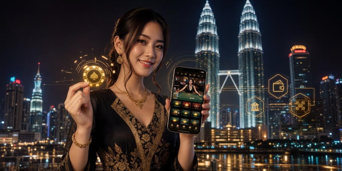 Akses loteri dan kasino mudah alih di Kuala Lumpur melalui telefon